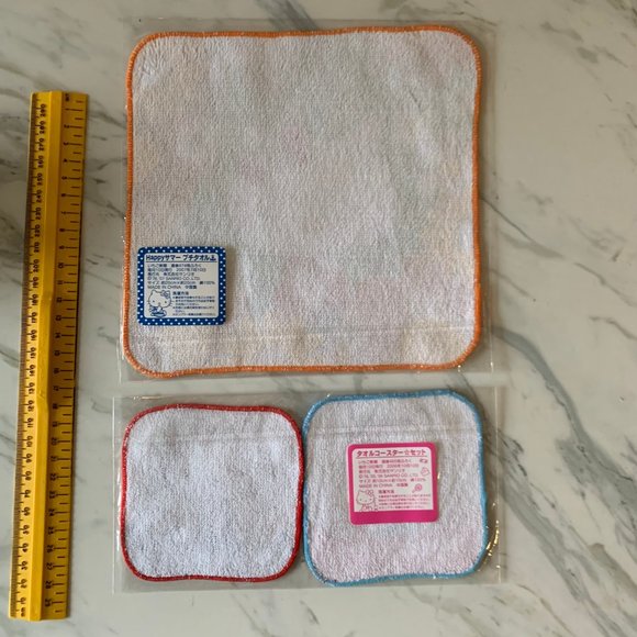 Lot of 3 vintage Hello Kitty towels - Picture 4 of 7